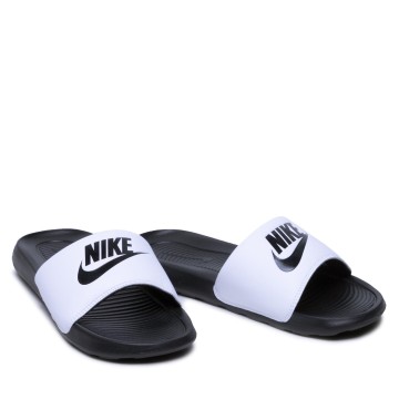 VICTORI SLIDE BLANC NOIR