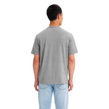 SS RELAXED FIT TEE GREY