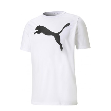 ACTIVE BIG LOGO TEE BLANC