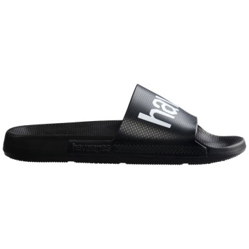 SLIDE CLASSIC LOGOMANIA BLACK