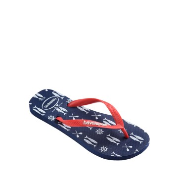 TOP NAUTICAL NAVY/RED RUBY