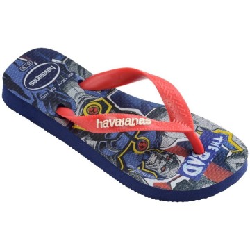 Kids Top Heróis Dc Navy Blue