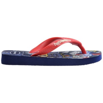 Kids Top Heróis Dc Navy Blue