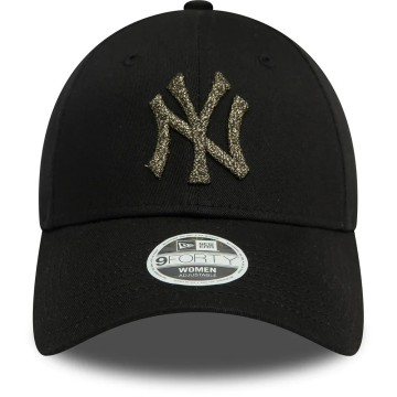 WMNS METALLIC LOGO 9FORTY BLKBLK